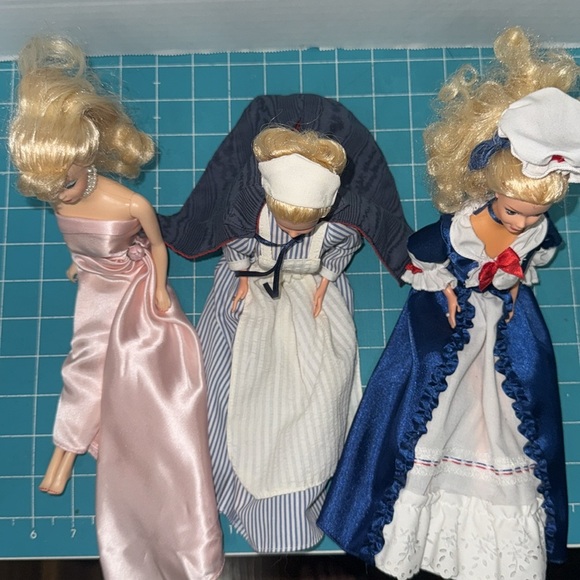 Vintage Barbie Doll Colonial, Civil War Nurse and Enchanted Evening Dolls Only - Picture 3 of 9
